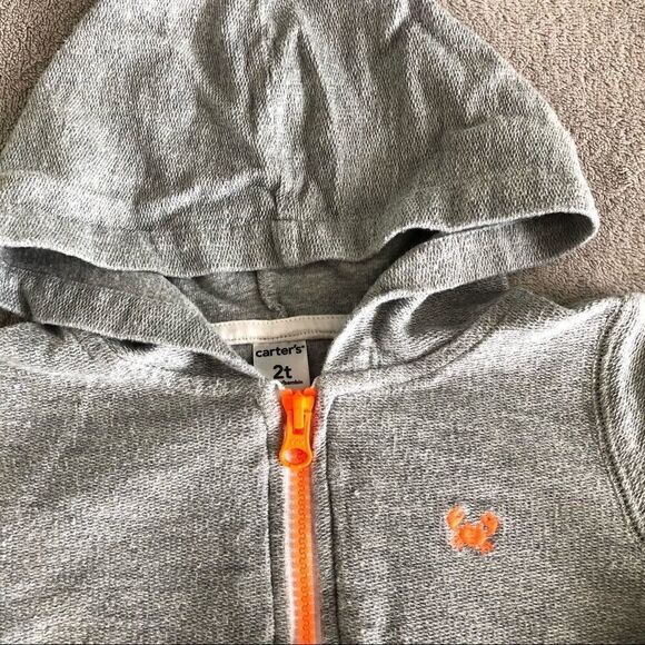Carter’s Lightweight Summer Zip Hoodie - Picture 4 of 6